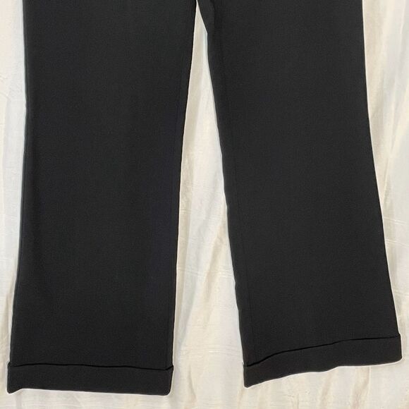 Charlotte Russe Black Dress Pants Wide Leg - Size 11 - Picture 3 of 16